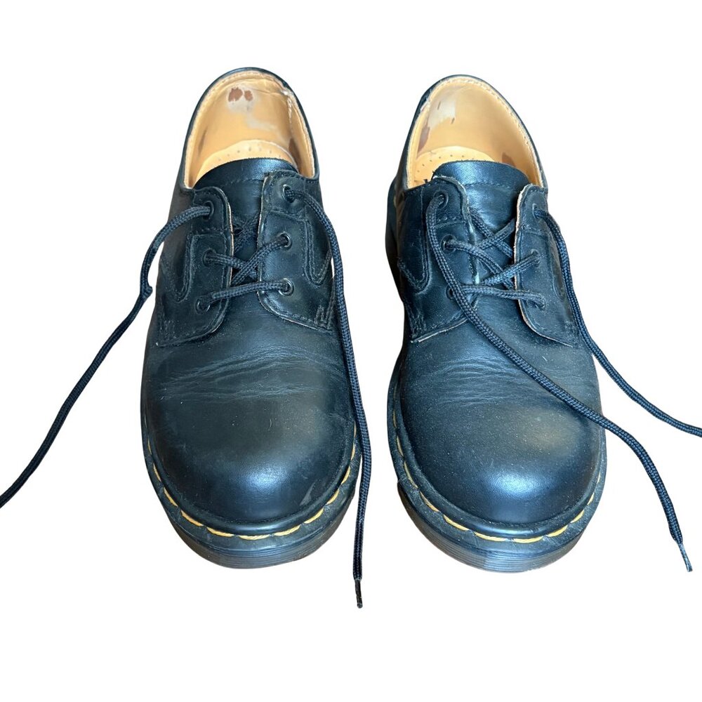 Vintage Dr. Martens Black Loafers Made in England